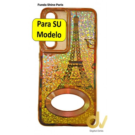 A16 5G Samsung Funda Shine París Dorado