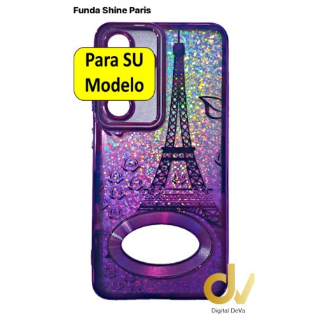 Redmi 14C Xiaomi Funda Shine París Lila