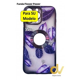 Redmi 13C Xiaomi Funda Flower Power Hojas Lila