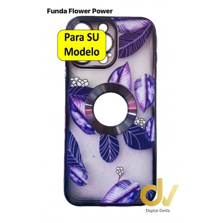 Redmi 13C Xiaomi Funda Flower Power Hojas Lila