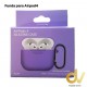 Funda Airpods 4 + Hanger Violeta