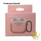 Funda Airpods 4 + Hanger Rosa