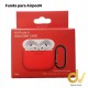 Funda Airpods 4 + Hanger Rojo