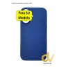 S25 Samsung Funda Candy Silicona Dura JPD Azul Oscuro