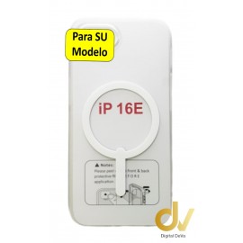 iPhone 16E Funda AntiShock MagSafe Blanco