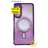 Redmi Note 14 Pro/ Plus 5G Xiaomi Funda Magsafe Espejo Brilli Lila
