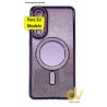 iPhone 16E Funda Magsafe Espejo Brilli Negro