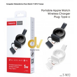 Cargador INalambrico Para Watch T-WF2 Tranyo UN