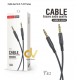Cable Aux M-M  T-E2 Tranyo UN