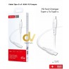 Cable Tipo-C a Tipo-C 65W  TC-P2 Tranyo UN