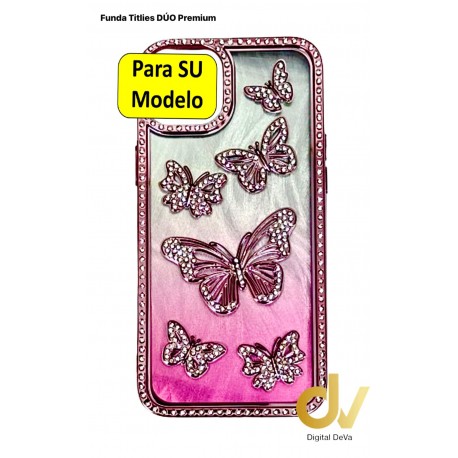 Funda iPhone 16PLUS Titlies Duo Premium Rosa