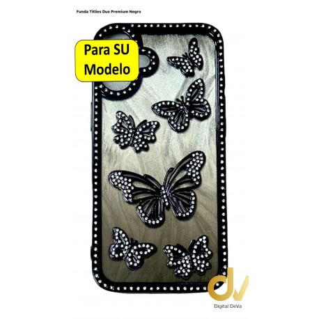 Funda iPhone 16PLUS Titlies Duo Premium NEGRO