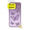 Funda iPhone 16Plus Mariposa Premium LILA