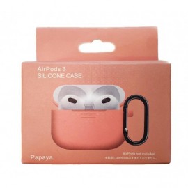 Funda Airpods 4 + COLGANTE Papaya