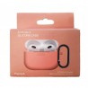 Funda Airpods 4 + COLGANTE Papaya