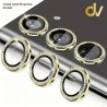 S25 Cristal Lente Purpurina DORADO  UN