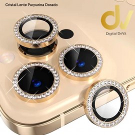 iPhone 16 Pro Max Cristal Camera DORADO UN
