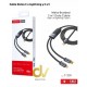 Cable Datos C a Lightning y C a C T-XS8  un