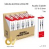 Cable Aux Jack 3.5mm a 3.5mm E10  un
