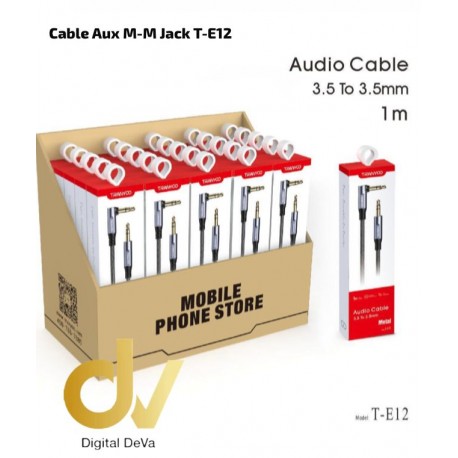 Cable Aux M-M Jack T-E12