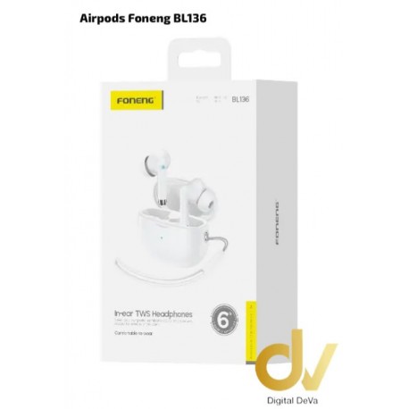Airpods Foneng BL136 blanco un