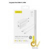 Cargador Pack EU65 20W C-L BLANCO  UN
