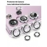 S25 Ultra 5G Samsung Protector Camara Purpurina Plata