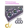 S25 Ultra 5G Samsung Protector Camara Purpurina LILA