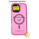 iPhone 15 Pro Max Funda MagSafe Stylish Shine Rosa