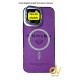 iPhone 14 Pro Funda MagSafe Stylish Com Soporte Cam Lila