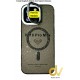 iPhone 14 PRO MAX Funda MagSafe Stylish Con Soporte Camara NEGRO