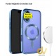 iPhone 16 Pro Max Funda MagSafe Cromado AZUL