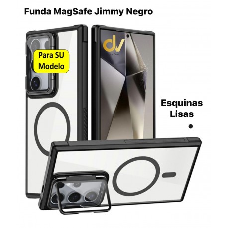 Samsung S25 PLUS Funda Magsafe Jimmy NEGRO
