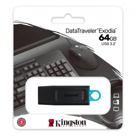 USB KINGSTON 64GB      UN
