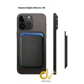 Tarjetero PVC Adhesivo Negro