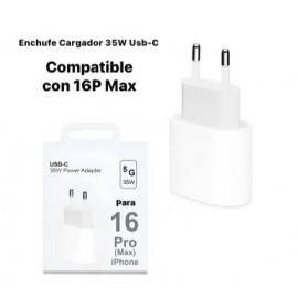 Enchufe Cargador 35W Usb-C 16PM