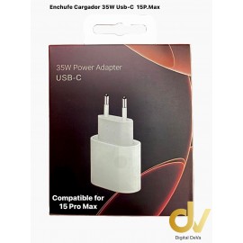 Enchufe Cargador 35W Usb-C  15PMX