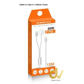 Cable C a Tipo-C + iWatch 1.5mts