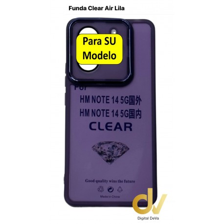 REDMI NOTE 14 PRO 5G Funda Clear Air LILA