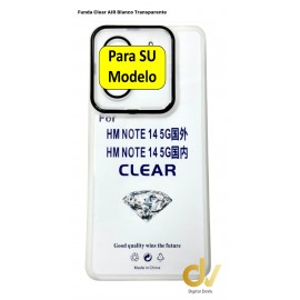SAMSUNG A36 Funda Clear Air BLANCO