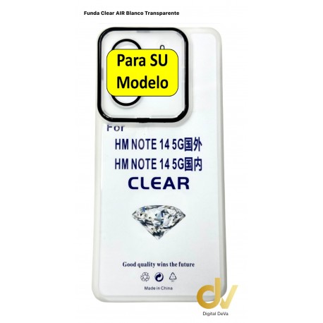 SAMSUNG A36 Funda Clear Air BLANCO