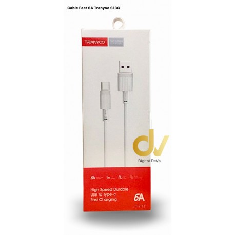 Cable Tipo-C Fast 6A S13c un