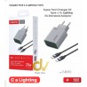 Cargador Pack C a Lightning 20w  T-EU7L
