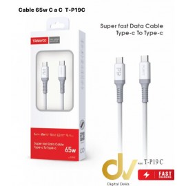 Cable 65w C a C  T-P19C
