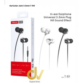 Auricular Jack 3.5mm T-R9 BLANCO