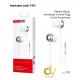 Auricular Manos Libres Con Jack 3.5mm TR-R1 Tranyoo