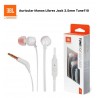 Auricular Manos Libres 3.5mm Tune110 BLANCO