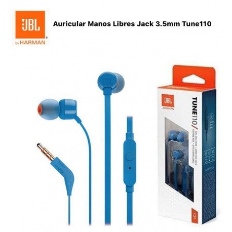 Auricular Manos Libres 3.5mm Tune110 AZUL