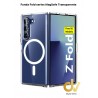 Z Fold 7  Samsung Funda MAGSAFE Transparent