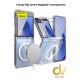 Z Flip 6 Samsung Funda MAGSAFE Transparente
